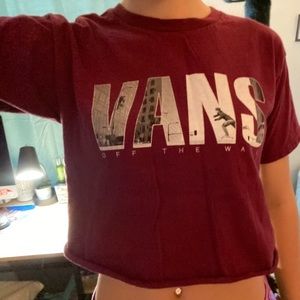 Vans crop top